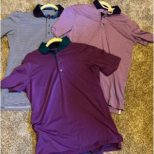 GREYSON MENS GOLF SHIRTS LOT OF 3